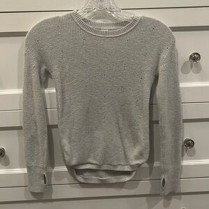 Ivivva Girls’ Gray Cotton Sweater
